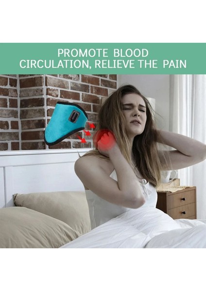 Boyun Masaj Aleti Boyun Masajı Yakı Isı Bandı Zaman Ayarlı