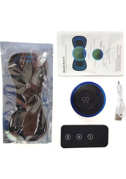 USB Şarjlı Kelebek Masaj Aleti Tens Ems Omuz Boyun 8 mod Çalışma fırsatları