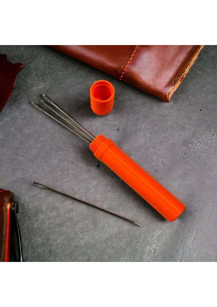 10 Adet Farklı Boyutlarda Kör Uçlu Saraç Iğnesi ve Plastik Saklama Kutusu fiyatları