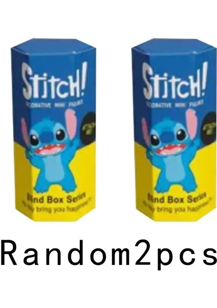 Yeni Stitch Sonny Angel Blind Box Ambalaj Partisi Sürpriz Parti Sevimli Anime Figürleri Noel Model Bebek Hediye Oyuncakları Renk: RANDOM2PCS (Yurt Dışından)
