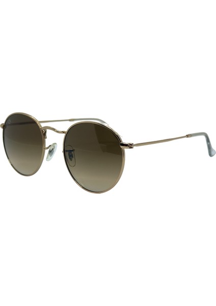 CB1412-50-C1 Unisex Mineral Cam Yuvarlak Güneş Gözlüğü