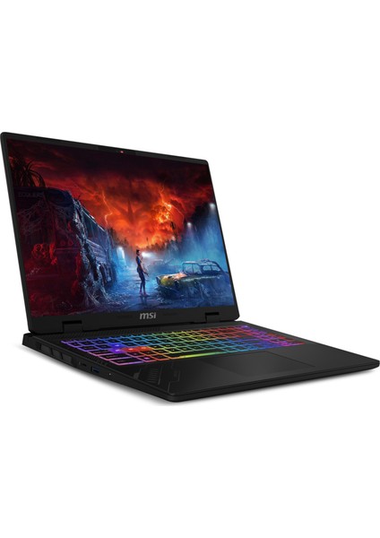 Msı Crosshair 16 Hx Aı Intel Core Ultra 9 275HX 16GB 4tb SSD RTX5060/8GB 115W 16" Qhd+ 240Hz Fdos Taşınabilir Bilgisayar & Per4 Çanta D2XWFKG093TRP310