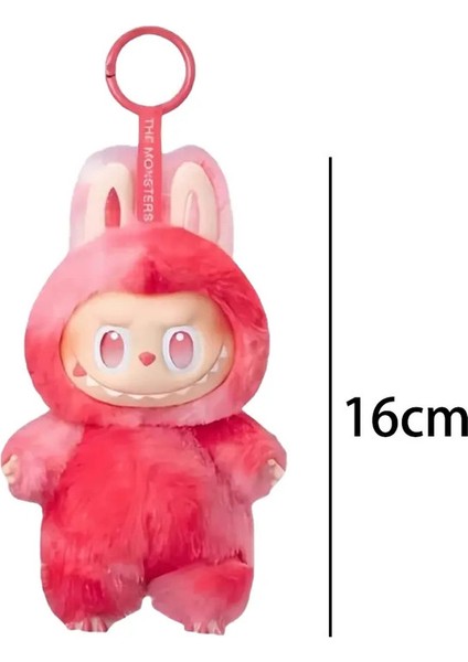 2025 Yeni V3 Nesil Serisi Canavarlar Bir Koltuk Vinil Yüz Peliş Oyuncak Serisi Kutu Kalp Atışı Macaron 3. Renk: 1 Pcs C (Yurt Dışından)