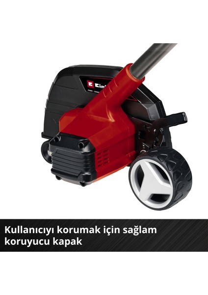 Akülü Kenar Kesme GE-LE 18/190 Li-Solo Power X-Change (18V, 3 kademeli derinlik ayarı 29–38 mm, 19 cm kesme uzunluğu, ayrılabilen sap, tekerlekler, akü dahil değildir) - 3424300