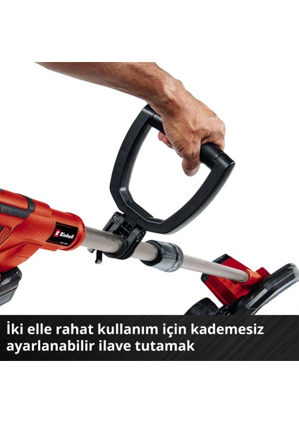 Akülü Kenar Kesme GE-LE 18/190 Li-Solo Power X-Change (18V, 3 kademeli derinlik ayarı 29–38 mm, 19 cm kesme uzunluğu, ayrılabilen sap, tekerlekler, akü dahil değildir) - 3424300