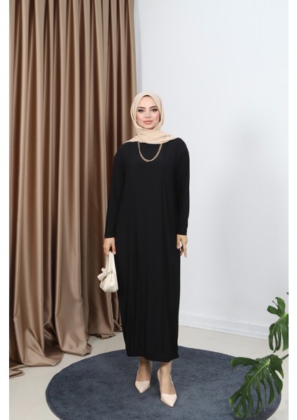 Lina Önü Parçalı Sandy Elbise