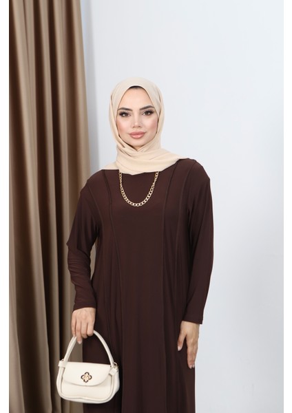 Lina Önü Parçalı Sandy Elbise fırsatları