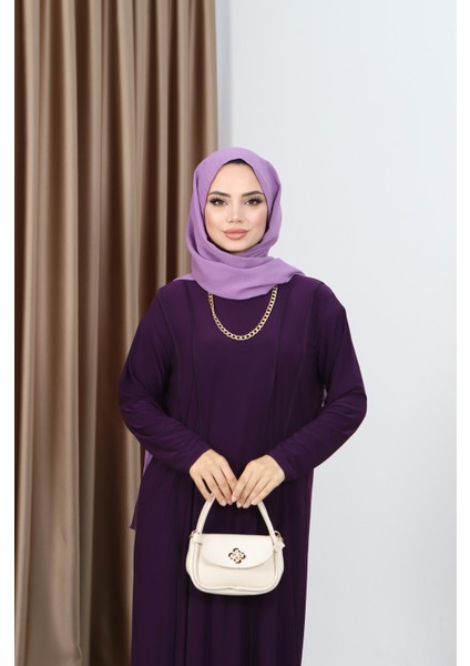 Lina Önü Parçalı Sandy Elbise indirimleri