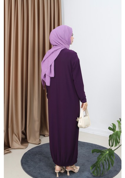 Lina Önü Parçalı Sandy Elbise