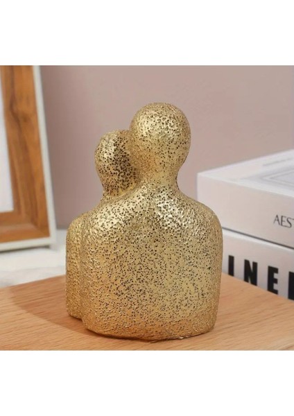 Soyut Dört Kişilik Aile Hediyelik Dekoratif Obje 12 cm x 8 cm fiyatları