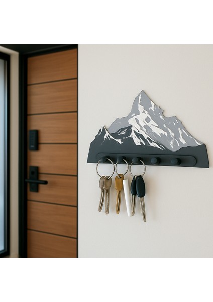 3D Duvar Tipi Anahtarlık – Antre Hol Anahtar Askısı