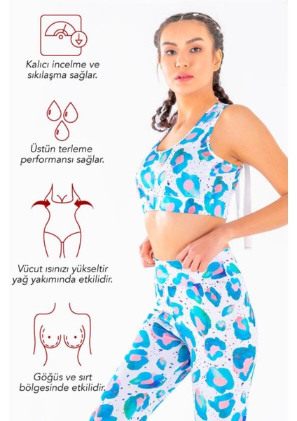 Polimer Leopar Desen Bra