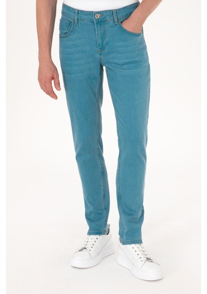 Erkek Yeşil Pantolon (Jean) 50298567-DN0030
