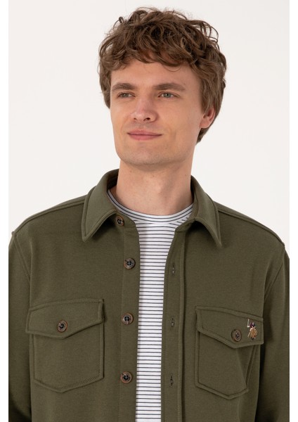 Erkek Haki Gömlek Örme 50316673-VR027 fiyatları