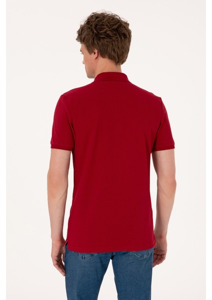 Erkek Bordo Tişört Basic 50310669-VR014 indirimleri