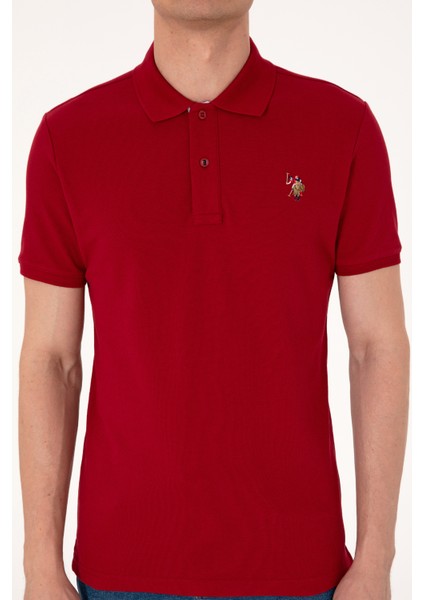 Erkek Bordo Tişört Basic 50310669-VR014