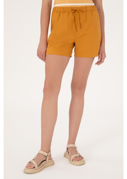 Kadın Hardal Şort / Bermuda 50300653-VR072 fiyatları