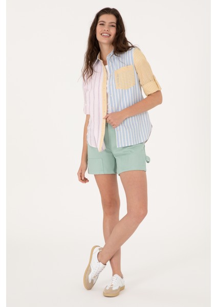Kadın Mint Şort (Jean) 50300174-VR090