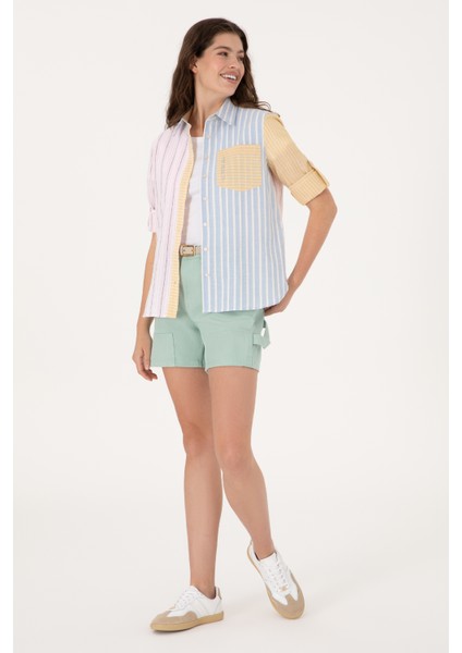 Kadın Mint Şort (Jean) 50300174-VR090 modelleri