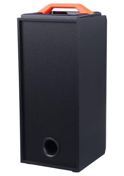 KTS-1790 Siyah Mikrofonlu Rgb Ledli Taşınabilir Bluetooth Hoparlör Parti Speaker