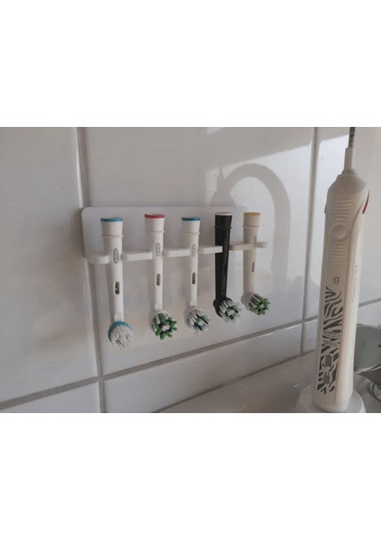 Oral B Diş Fırçalık – Diş Fırçası Ucu Tutucu Beyaz Renk
