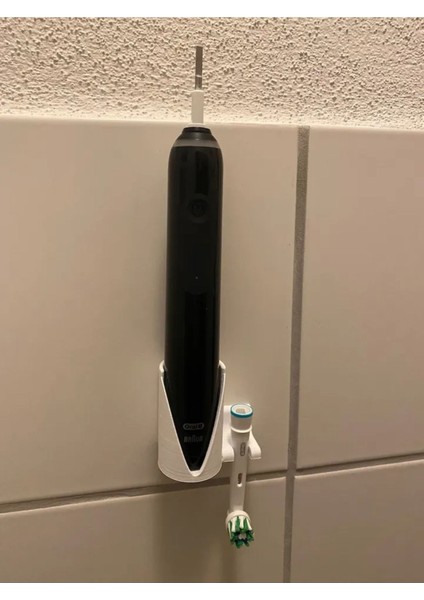 Çift Taraflı Bantlı Elektrikli Diş Fırçalık Elektrikli Diş Fırçası ve Diş Fırçası Başlığı Standı