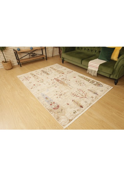 Karmelina Tozumaz Modaser Rengarenk Mekan Salon Oda Halısı