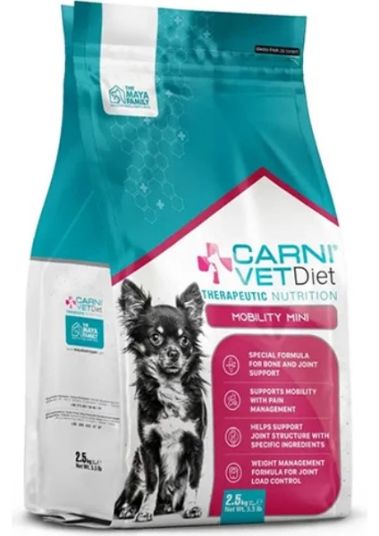 Diet Mobility Mini Küçük Irk Yetişkin Köpek Maması – 2.5 kg
