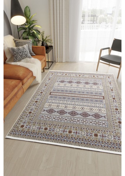 Karmelina Tozumaz Modaser Rengarenk Mekan Salon Oda Halısı