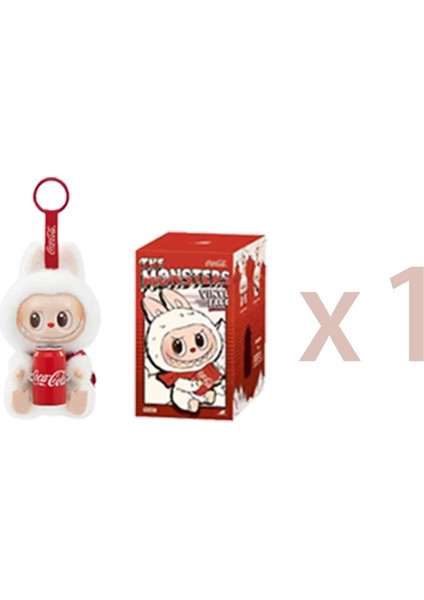 Yeni Orijinal Orijinal Monsters Anahtarlık Kolye Anahtarlık Noel Hediye Çocuk Oyuncaklar Gizem Kutusu Renk: 1 Pcs Kutusu (Yurt Dışından)