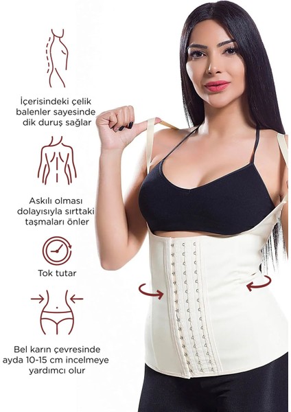 Askılı Premium Korse Ten
