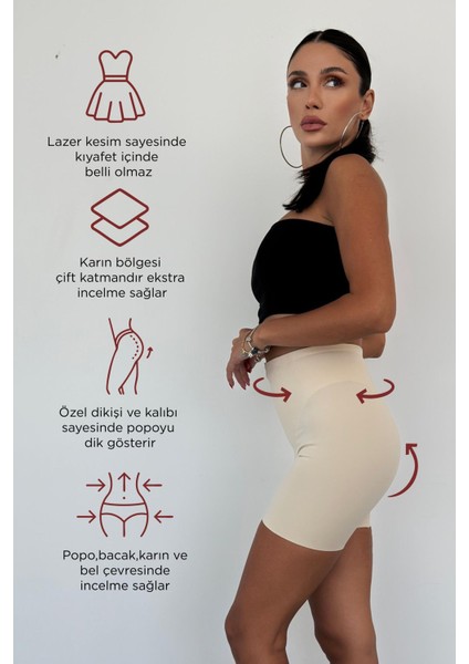 Lazer Paçalı Bel Korse