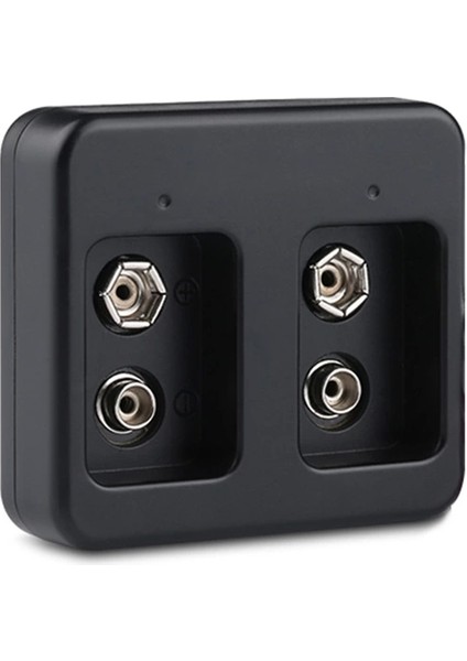 Siyah 2x9 Volt Pil Şarj Cihazı