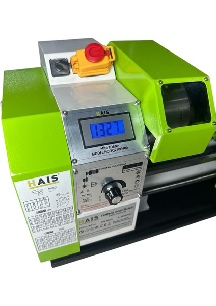 Haıs 210X400 Masa Üzeri Metal Torna Makinası 750 Watt fiyatları