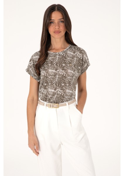 Kadın Vizon Tişört 50305761-VR052