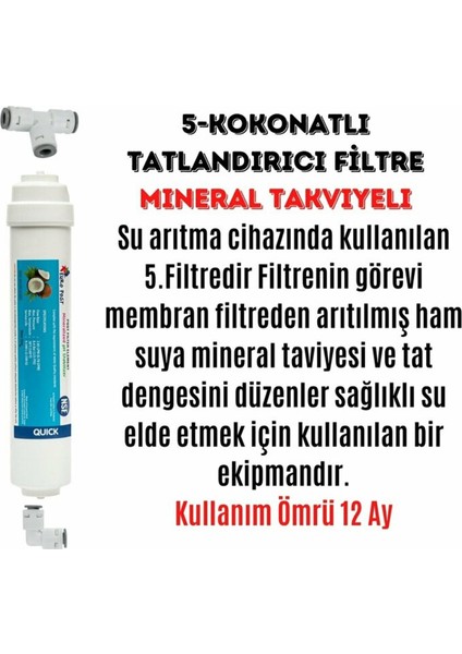Ihlas Cebilon 6'lı Alkalin Filtre Çift Karbonlu Set