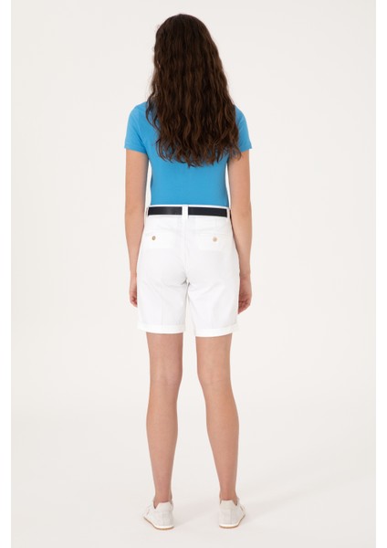 Kadın Beyaz Şort / Bermuda 50299160-VR013 fırsatları