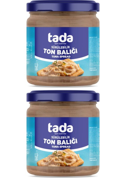 Sürülebilir Ton Balığı Tuna Spread 175 gr x 2 Adet