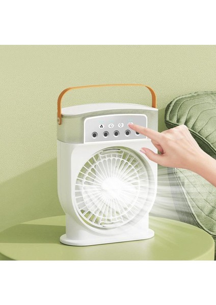 Şarjlı Mini Klima Taşınabilir Sessiz Fanı Su Sisi Klima Zamanlayıcılı Ev Ofis Mini Fan Nemlendirici modelleri