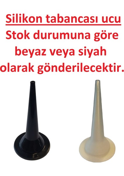 Sosis Poliüretan Mastik Silikon Tabancası Ucu - 5 Adet indirimleri