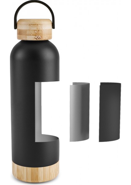 Woody Çelik Sızdırmaz Termos 500 ml Siyah fiyatları