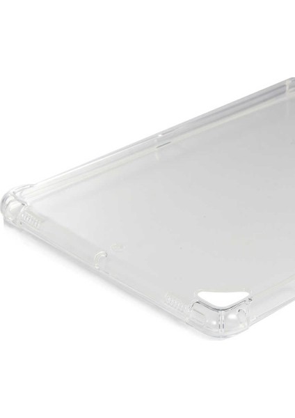 iPad 9.7 2018 (6.nesil) - Uyumlu Uyumlu Mkst Tablet Nitro Anti Shock Silikon Kapak-Renksiz