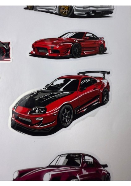 Araba Sticker ( Etiket ) Notebook,kask, Duvar, Bisiklet, Motosiklet, Dolap, Kapı A4 Boyutlarında fiyatları