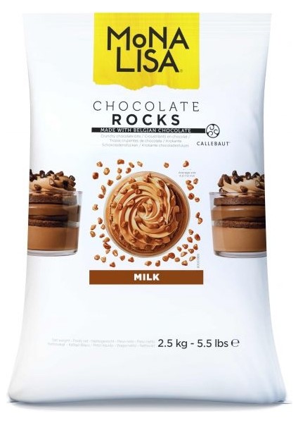 Monalisa Chocrocks Sütlü Parça Çikolata 2,5 Kg