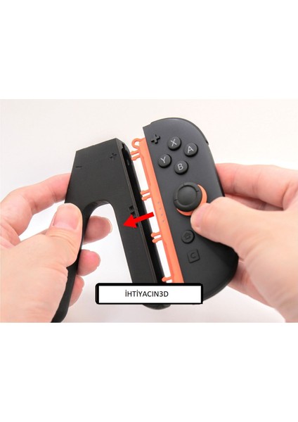 Nintendo Switch 2 Uyumlu Joy-Con Mekanik Tutucu – Kilitli Ergonomik Aparat (3’lü Set)
