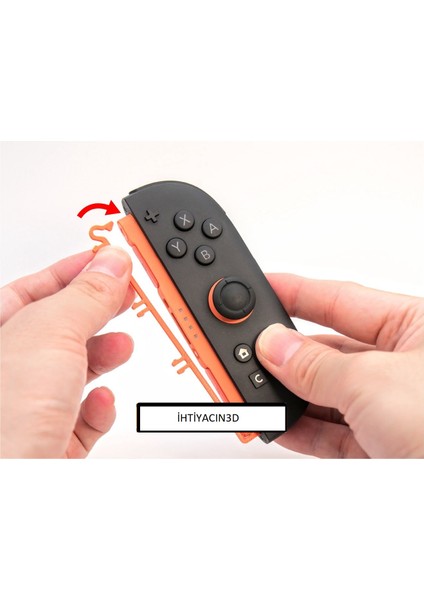 Nintendo Switch 2 Uyumlu Joy-Con Mekanik Tutucu – Kilitli Ergonomik Aparat (3’lü Set)