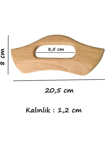 El yapımı doğal ahşap masaj aleti, tüm vücut kullanımına uygun, şık ve doğal tasarım fiyatları