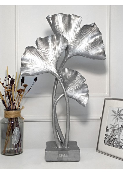 Dekoratif Dev Yaprak Heykel Biblo Dekoromi modelleri