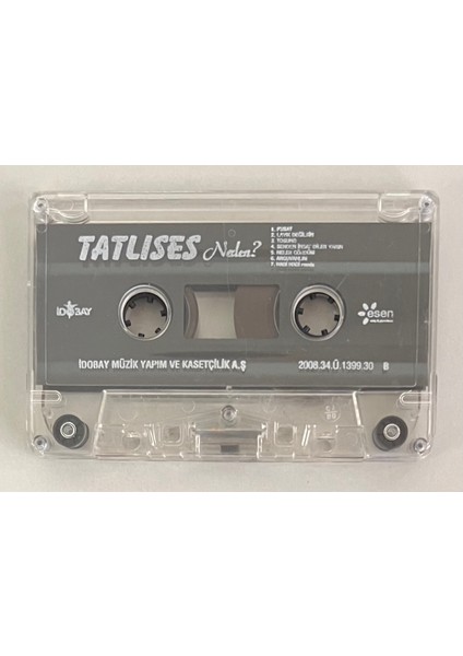 Ibrahim Tatlıses Neden Kaset (Kartonetsiz Sadece Kaset Dönem Baskı)