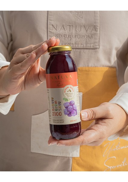 %100 Kokulu Üzüm Suyu Minikler 250 ml